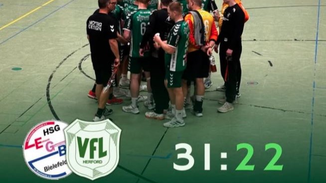 Verbandsliga: 1. Männer vs. HSG EGB Bielefeld